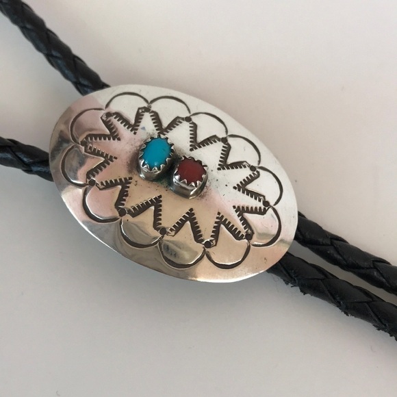 Sterling Silver Bolo Tie - Picture 6 of 8